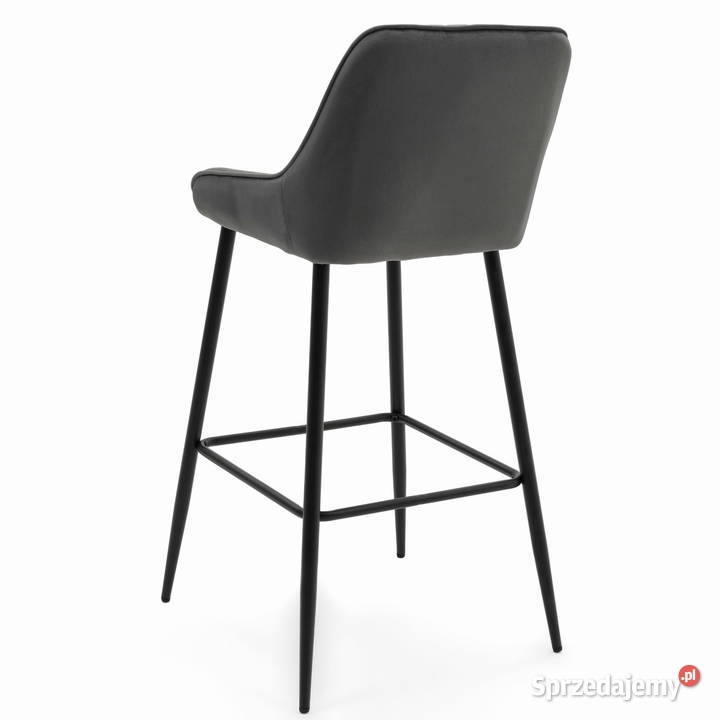 Szary Hoker Tapicerowany Vasto Wysyłka 24H 51cm Tarchały Małe