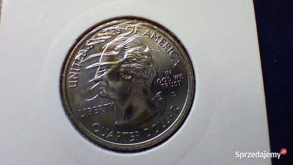 Stare monety 14 dolar 2002 Missisipi USA Lesko sprzedam