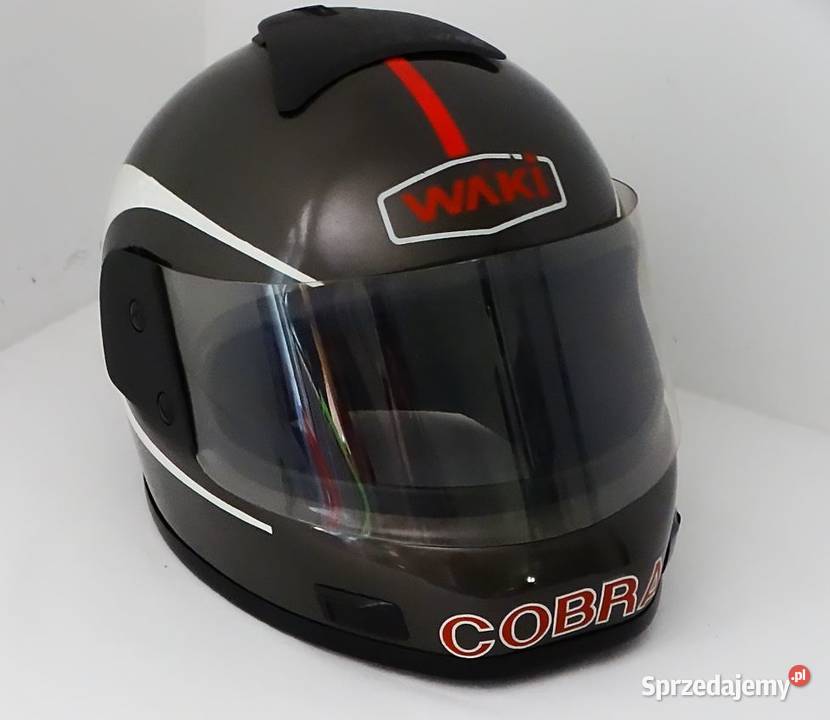 Kask motocyklowy COBRA WAKI z lat 80tych L Kaski i akcesoria Biłgoraj