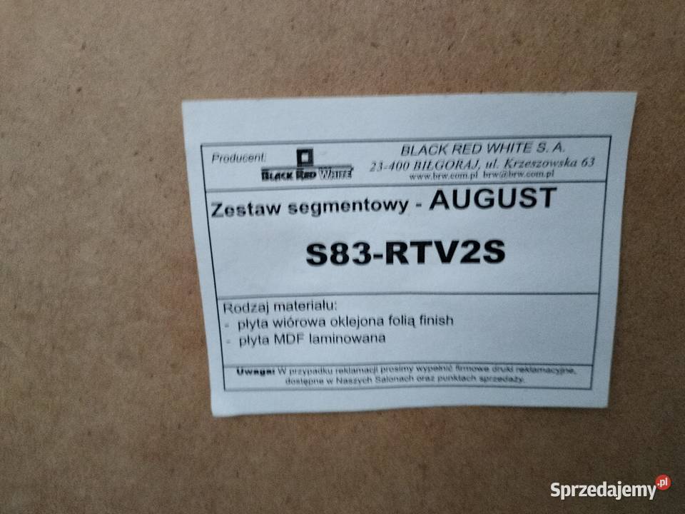 Meble Black Red White Krynki