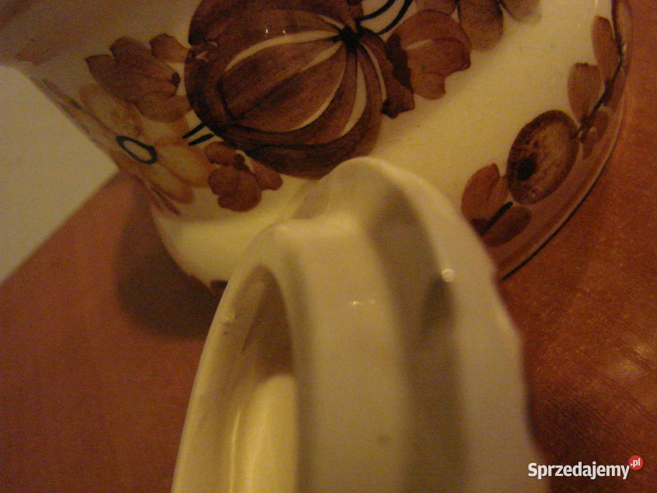 ZF Koło fajansowa solniczka kuchenna pomorskie Pruszcz Gdański