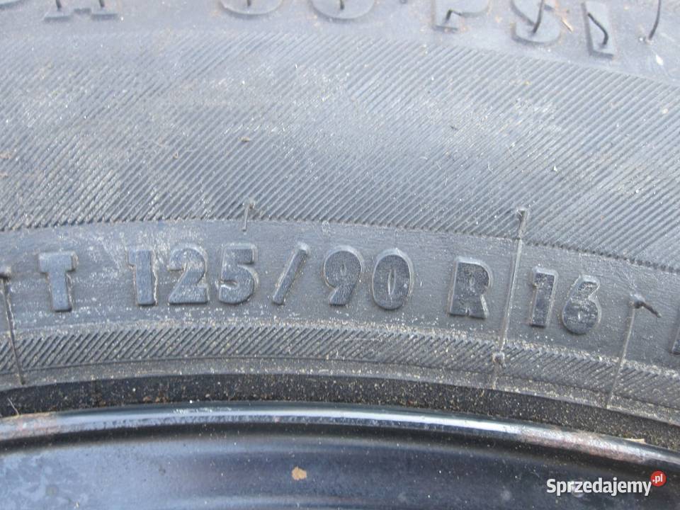 MERCEDES W204 koło dojazdowe 1259016 5x112 ET20 Opony i felgi