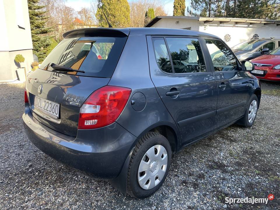 Skoda Fabia 12 Benz 2009 Zarejestrowana ESP Złotoryja
