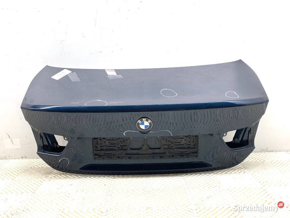 KLAPA TYŁ BMW F32 SportowyCoupe MIDNIGHT BLUE II Motoryzacja