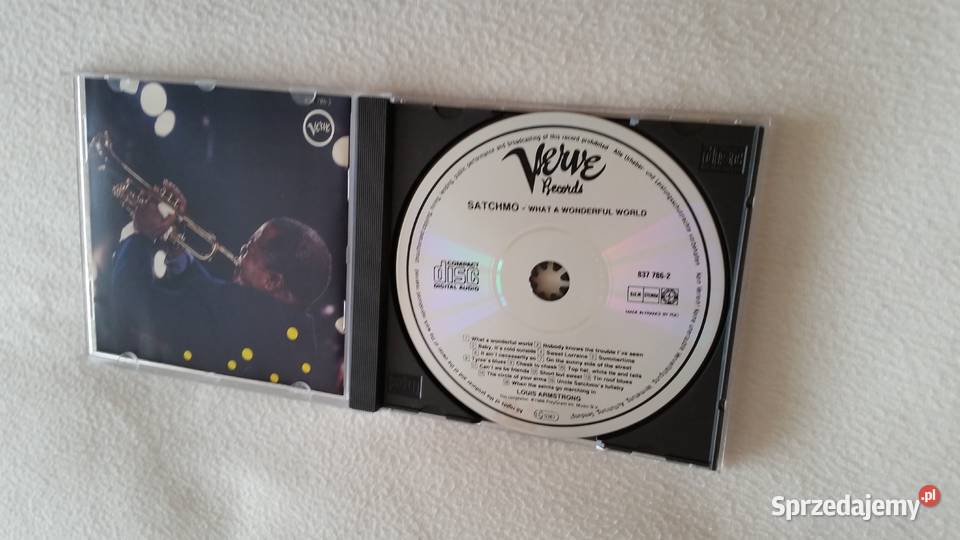 LOUIS ARMSTRONG Satchmo What a wonderful world CD Płyty i kasety Puławy