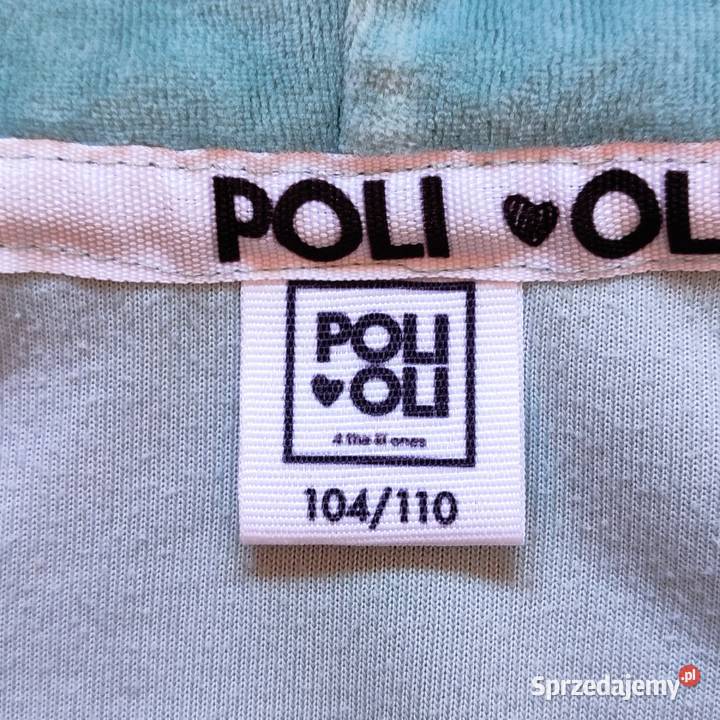 Bluza welurowa Teddy Poli Oli Uniseks 104110 uniseks Bluzy Katowice