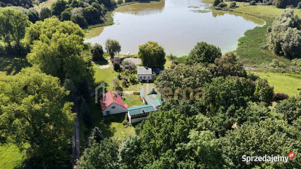 Wyjątkowy dom lesie i jeziorze utwardzona Klępnica