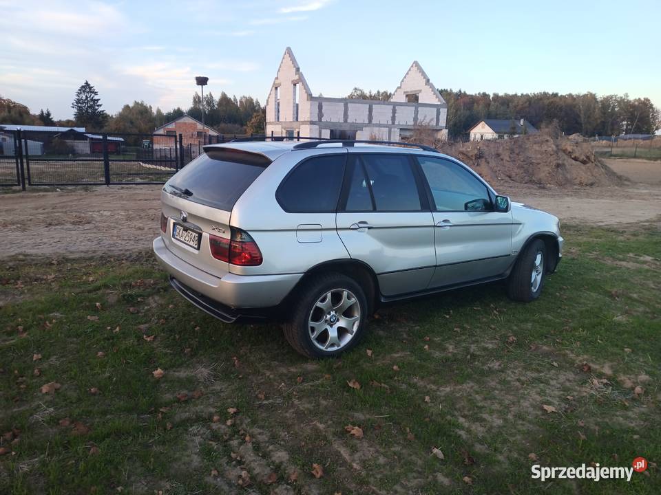 BMW X 5 30 d manual 4x4 mocny i oszczedny nieuszkodzony Ostróda sprzedam