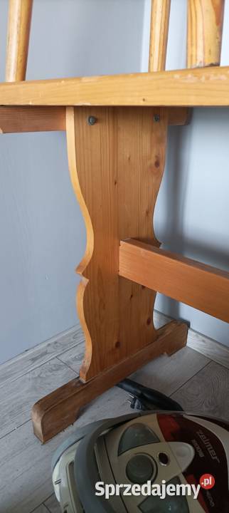 Stół drewniany Kuchenny krzesełka dodoatek 118cm Łódź
