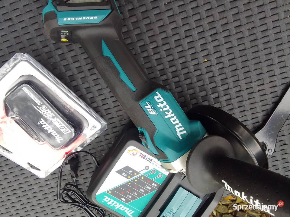 Szlifierka Makita GDA405 ładowarka i bateria6ah Góra