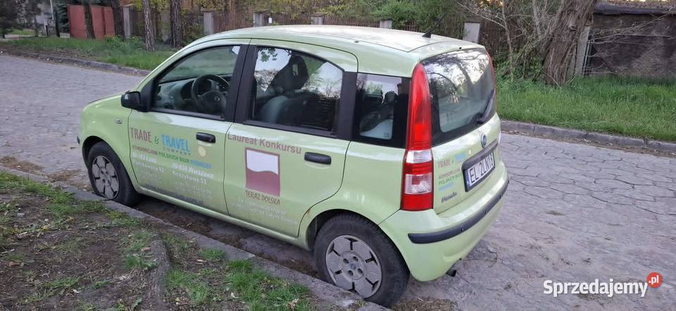 Fiat Panda II 11 2004r Benzynka Łódź