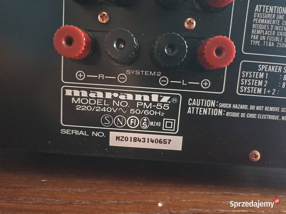 Wzmacniacz Marantz PM55 pełnym serwisie Audio Oświęcim