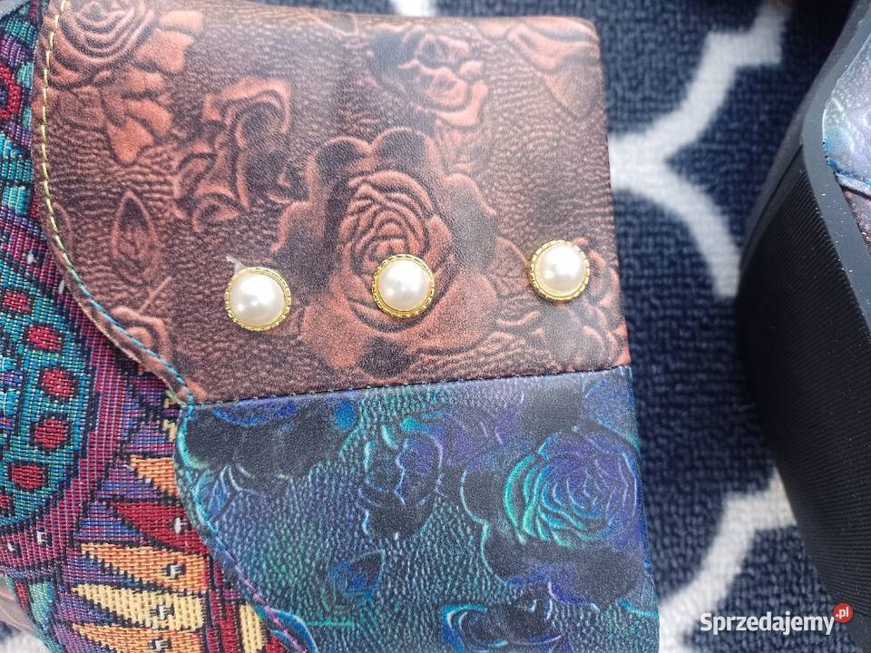 40 Ekstrawaganckie Bogato zdobione Botki 25.4cm Półbuty