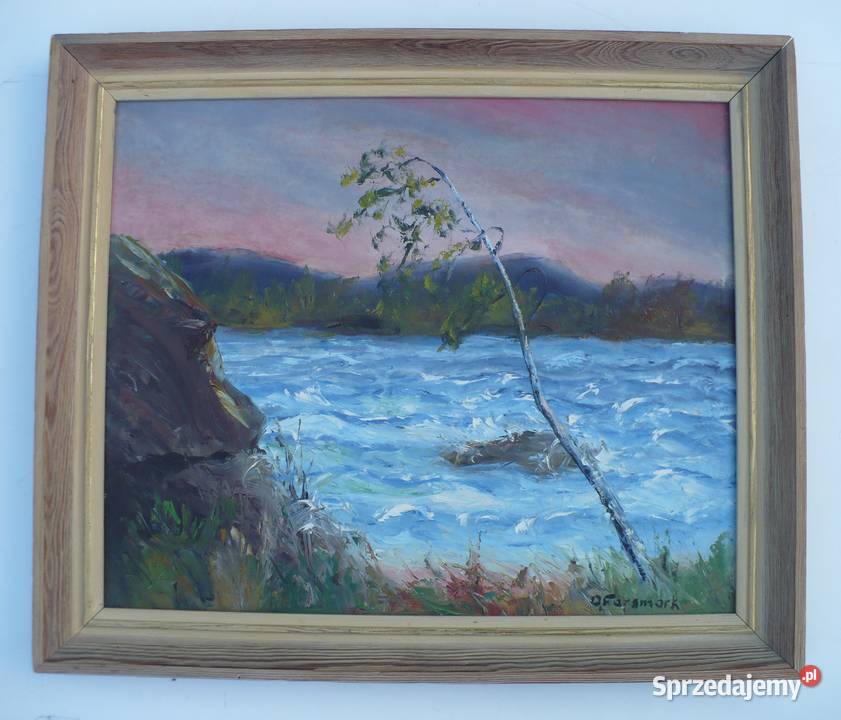 Obraz olejny Pejzaż