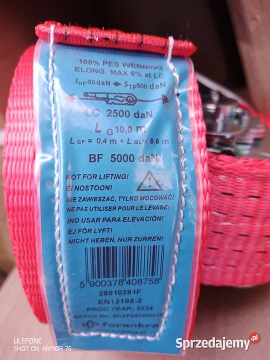 Pasy mocujące transportowe Suwałki