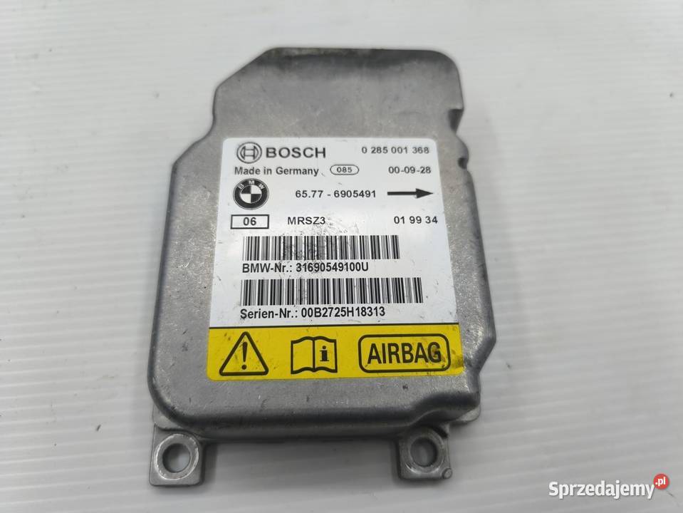 MODUŁ AIRBAG BMW E46 6905491 wielkopolskie sprzedam