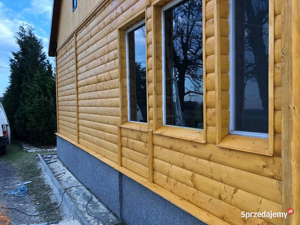 Elewacja z Drewna PółBal Prosta Żabno sprzedam