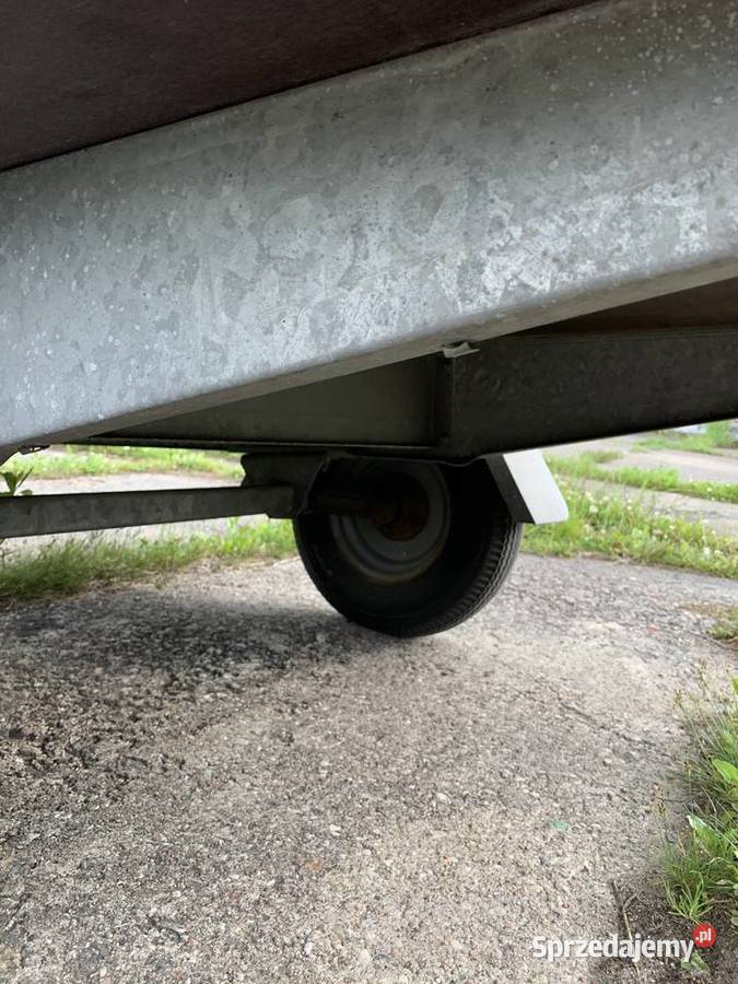 Przyczepka samochodowa lekka DMC 500 nowa burtowe pomorskie Gdańsk