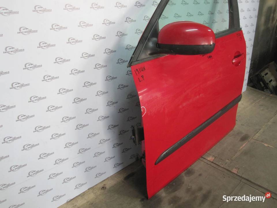 SKODA FABIA II drzwi lewe przód osobowe