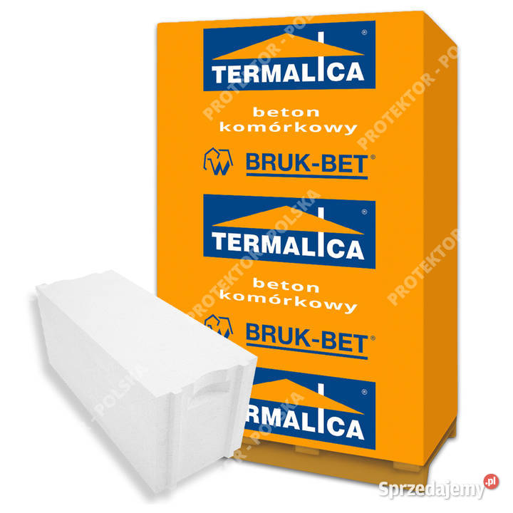 Termalica 24 bloczek pustak gazobeton duży Lublin
