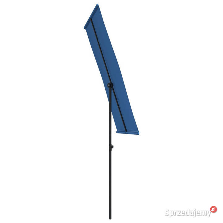 Parasol ogrodowy na aluminiowym słupku 180x110 mazowieckie