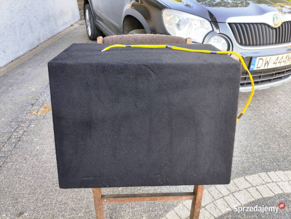 Skrzynia bassowa basowa tuba subwoofer Ground Głośniki sprzedam
