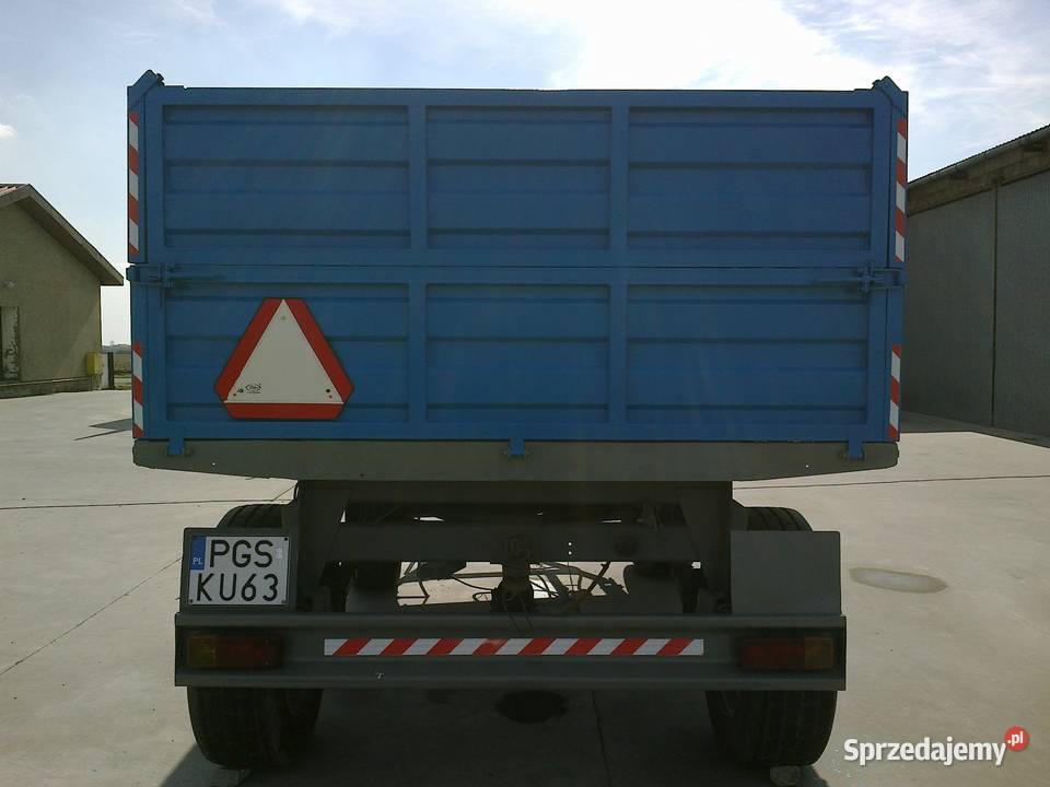 2 Przyczepy AUTOSAN wywrotka Pogorzela