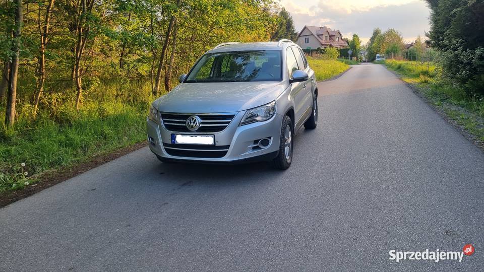 Vw Tiguan 20 tdi 4x4 hak klima skóra 170 Kraków