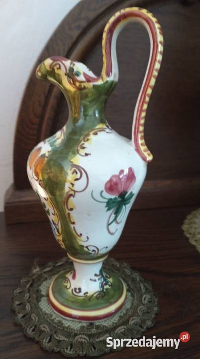 Amforka ceramiczna włoska ręcznie wykonana wielkopolskie Krotoszyn sprzedam