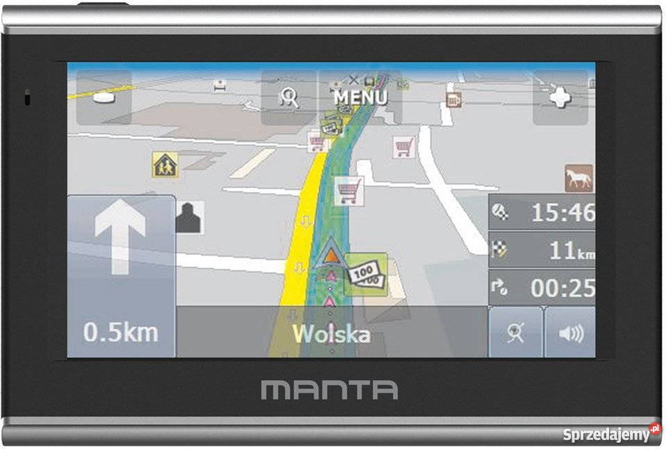 NAWIGACJA Manta GPS470 Easy Rider Polska Lombard Kościan