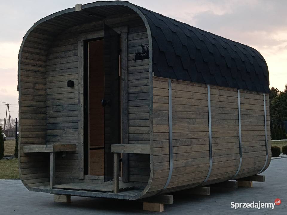 sauna ogrodowa quadro 335 Giżycko sprzedam