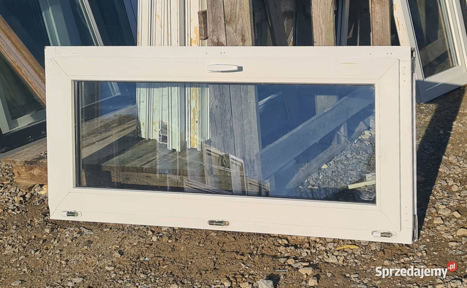 OKNO KacprzaK 140x63 Okna Używane Plastikowe PCV Siedlce