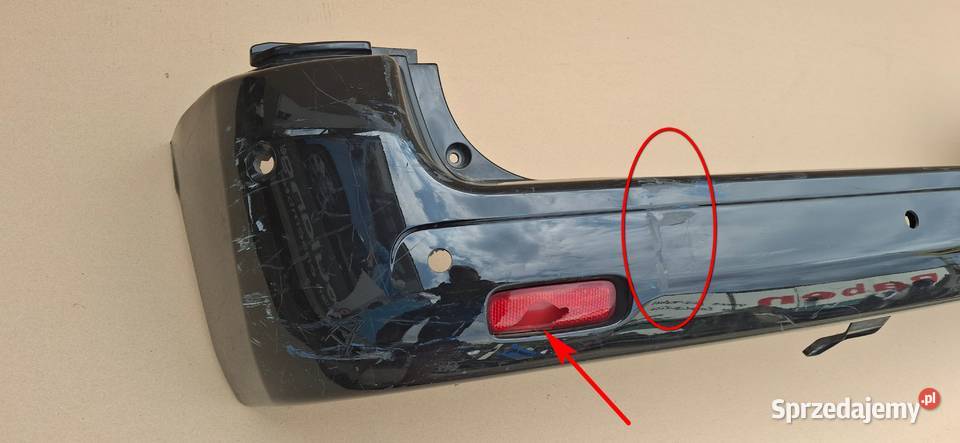 JUMPY III EXPERT SPACETOURER ZDERZAK TYŁ TYLNY