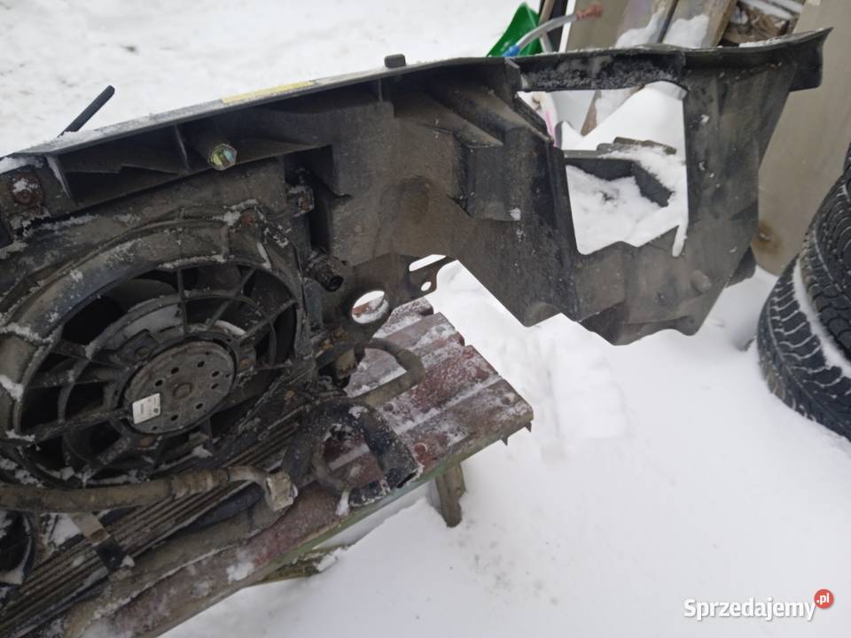 Pas przedni z chłodnicami VW sharan mk 2 Limanowa