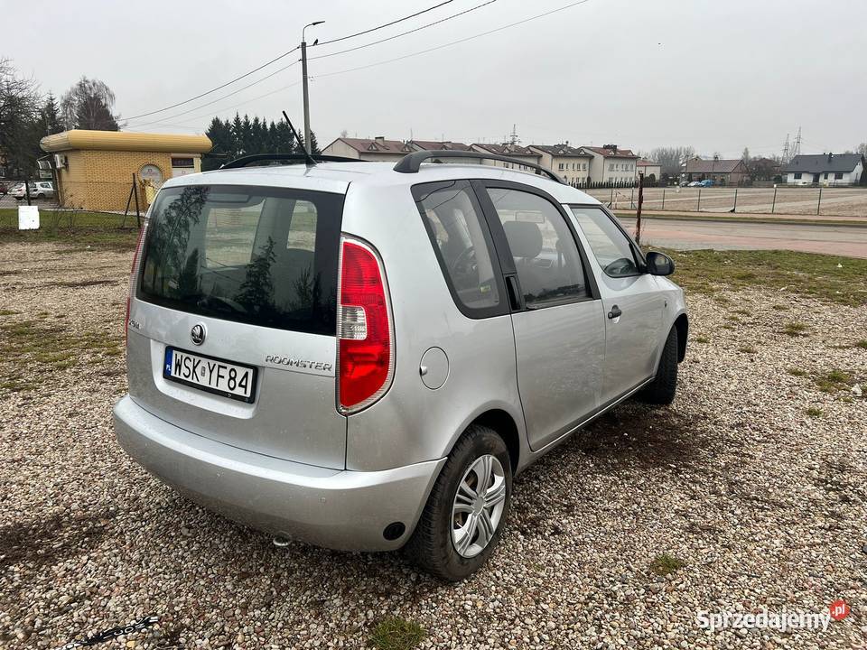 Skoda Roomster z gazem 2013r KRAJOWA VAT23 benzyna+LPG mazowieckie Sokołów Podlaski