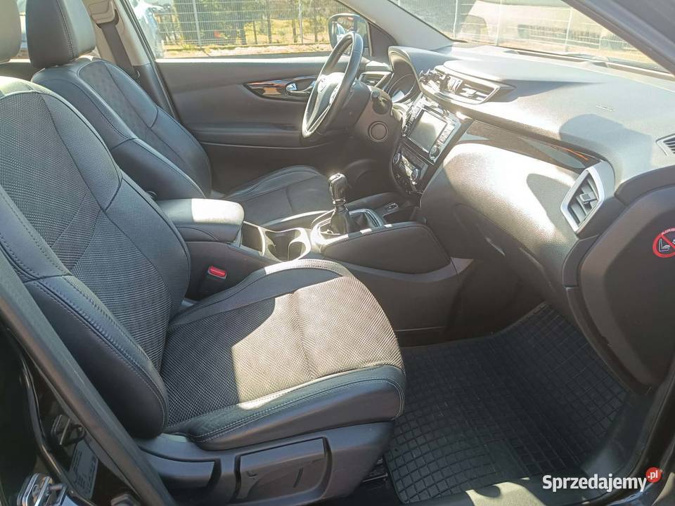Nissan Qashqai II Crossover 15 dCi 110 2016 przyciemniane szyby