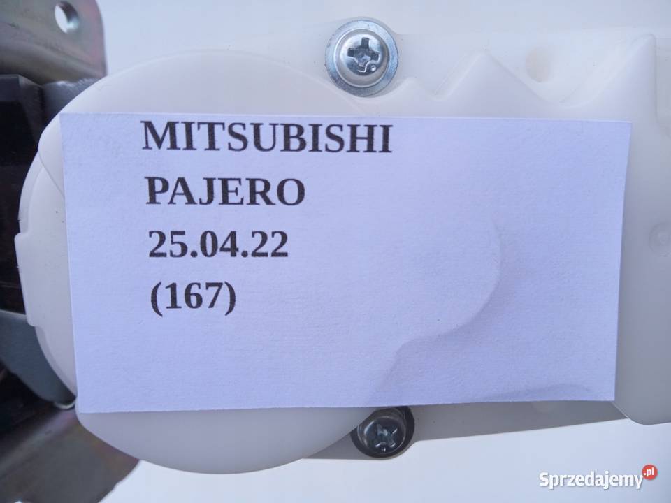 ZAMEK KLAPY BAGAŻNIKA MITSUBISHI PAJERO SPORT II osobowe wielkopolskie Nowy Tomyśl