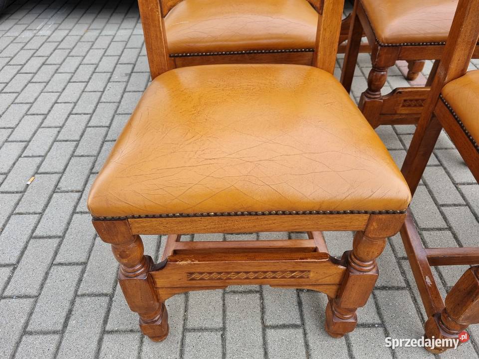 Komplet porządnych sześciu krzeseł z Niemiec sprzedam