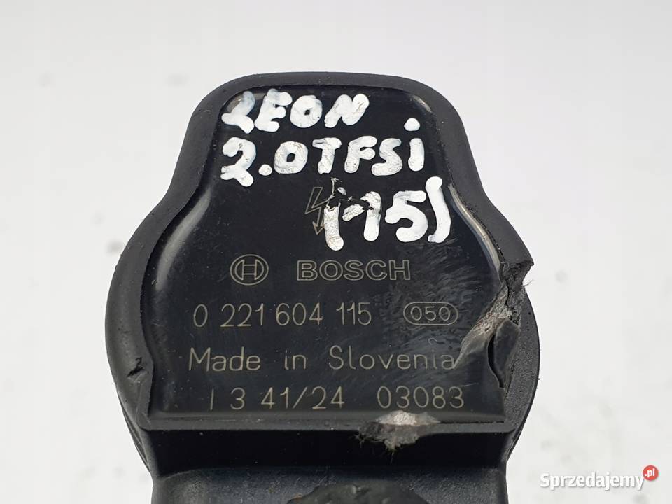 CEWKA ZAPŁONOWA Audi A3 II 8P 20 TFSI 0221604115 osobowe Pozostałe lubelskie Chełm