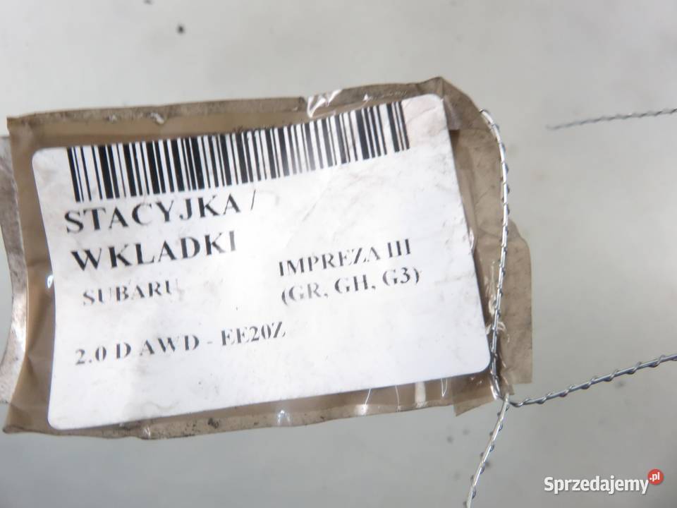 STACYJKA SUBARU IMPREZA III