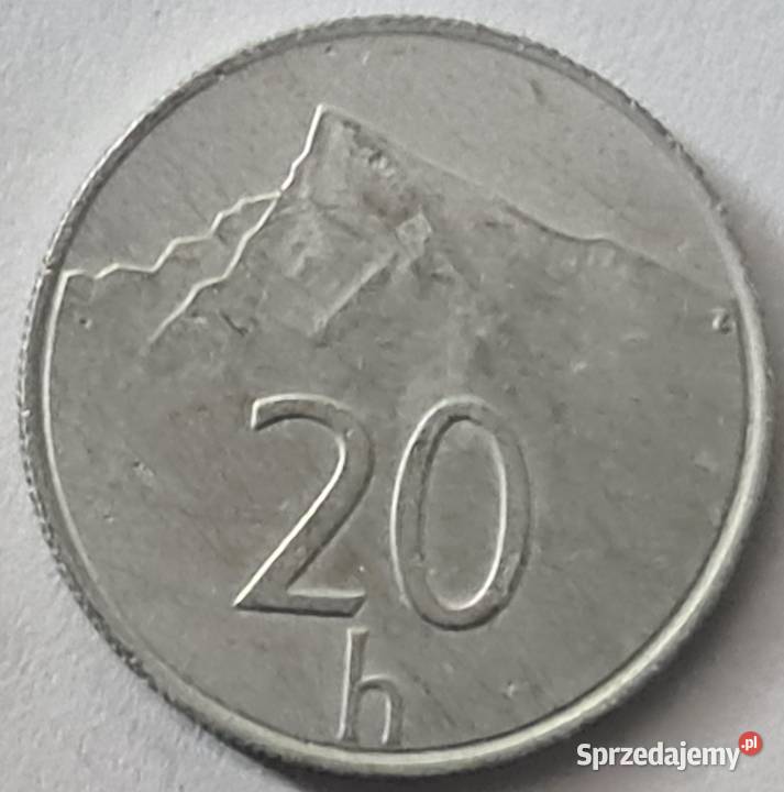 Moneta 20 Halerzy słowackich Słowacja SKK