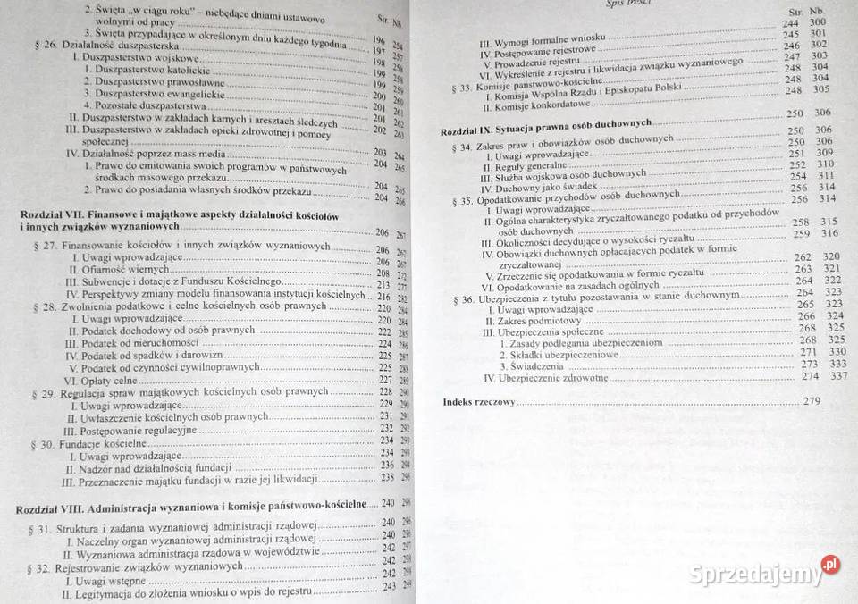 Prawo wyznaniowe Podręczniki Prawnicze A Chełm