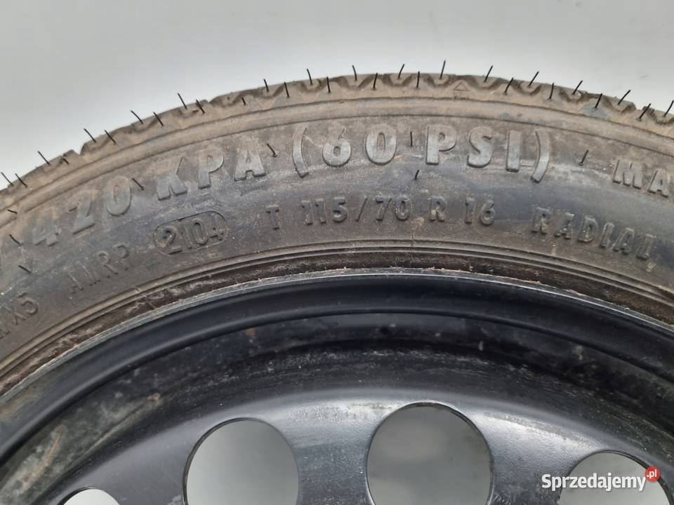 KOŁO DOJAZDOWE Opel Vectra C Astra H dojazdówka Chełm sprzedam