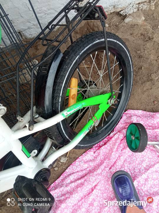 Rowerek dziecięcy bmx 16 plus hulajnoga Rozmiar ramy 0 Radomyśl Wielki