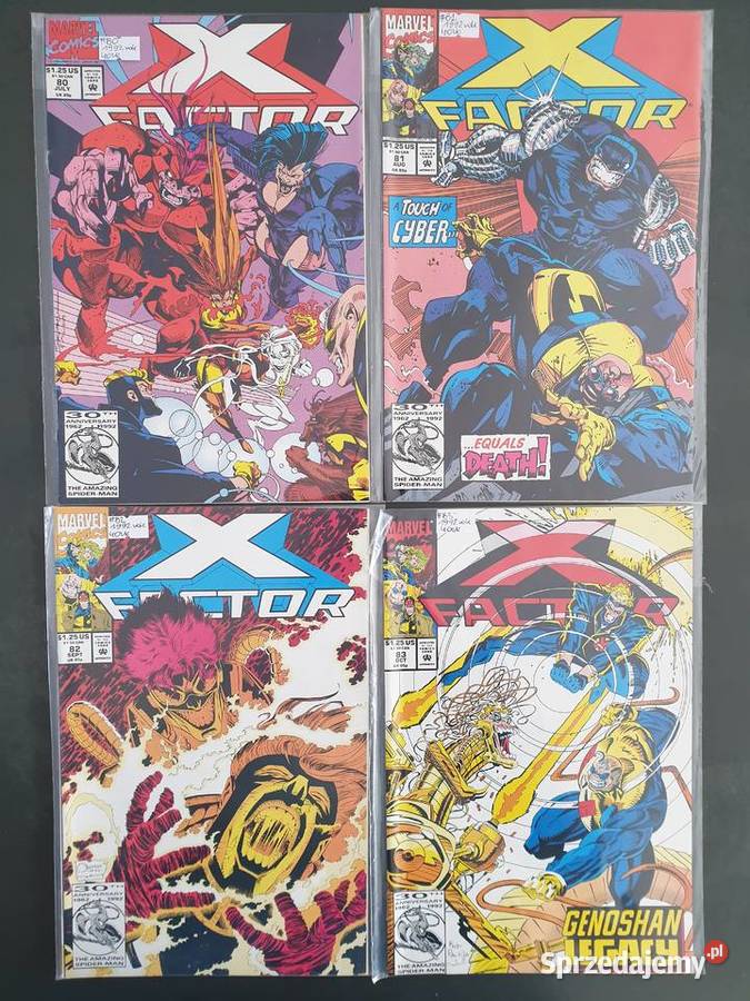 XFactor kolekcja 30 oryginalnych komiksów Marvel pomorskie Gdynia sprzedam