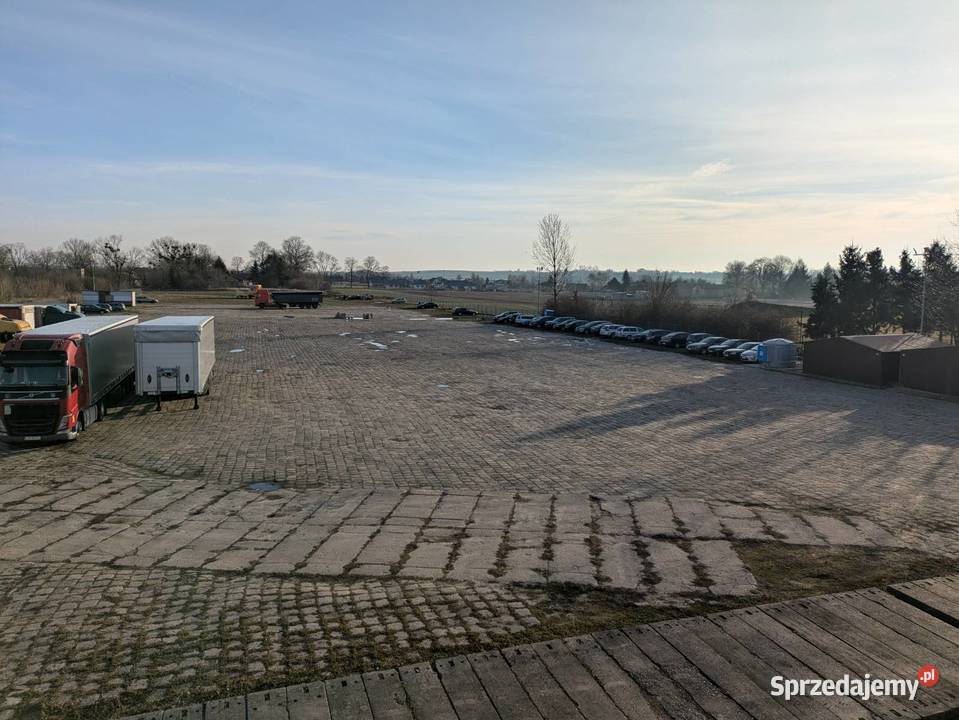 PLAC Parking TIR BUS maszyny budowlane inne Zamość sprzedam