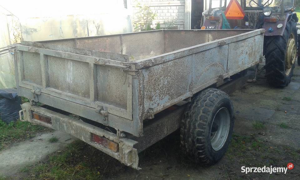 Sprzedam przyczepe wywrotke nieuszkodzony Łomża