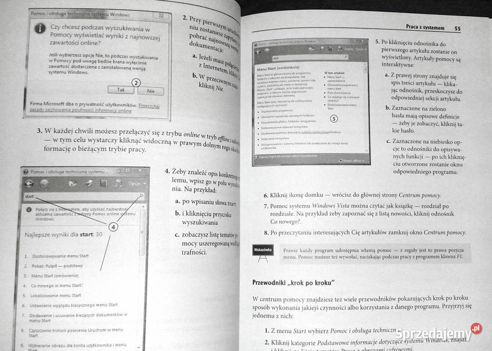 Windows Vista Kurs Danuta Mendrala Marcin Chełm sprzedam
