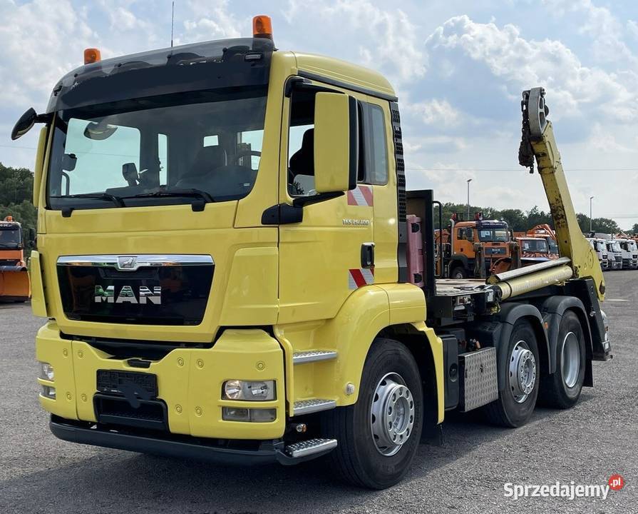 Bramowiec do pojemnikow komunalnych MAN TGS Warszawa