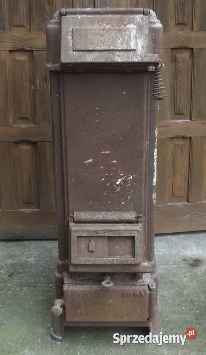 Piec typ koza używany stary żeliwny zabytkowy